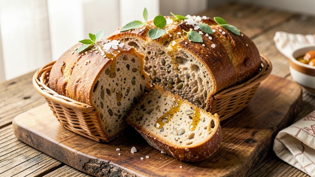 7 Seed Bread Recipe: Crusty Crunch and Nutty Depth in Every Slice
