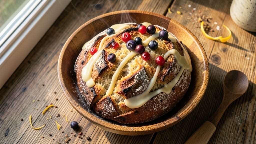 Alaskan Sourdough Bread Recipe: Wild Berry Swirl With Tangy Arctic Crust