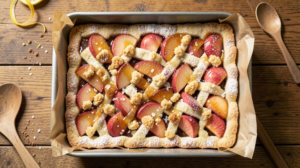 Apple Pie Shortbread Bars Recipe: Buttery Crust Meets Spiced Fruit Layers