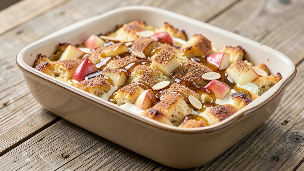 Apple Bread Pudding Recipe Healthy: Lightened-Up Comfort with Cinnamon Crunch