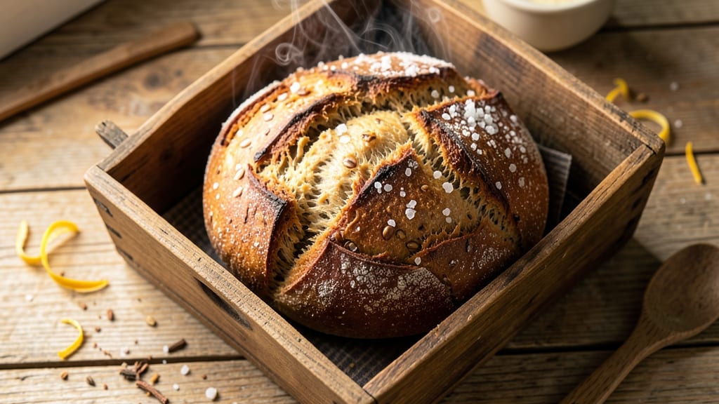 1 Loaf Whole Wheat Bread Recipe: Nutty, Hearty Loaf With No-Knead Ease