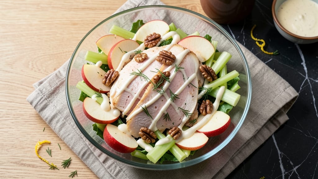 Atlanta Bread Company Chicken Waldorf Salad Recipe: Crunchy Apples, Celery, and Creamy Dressing in 15 Minutes