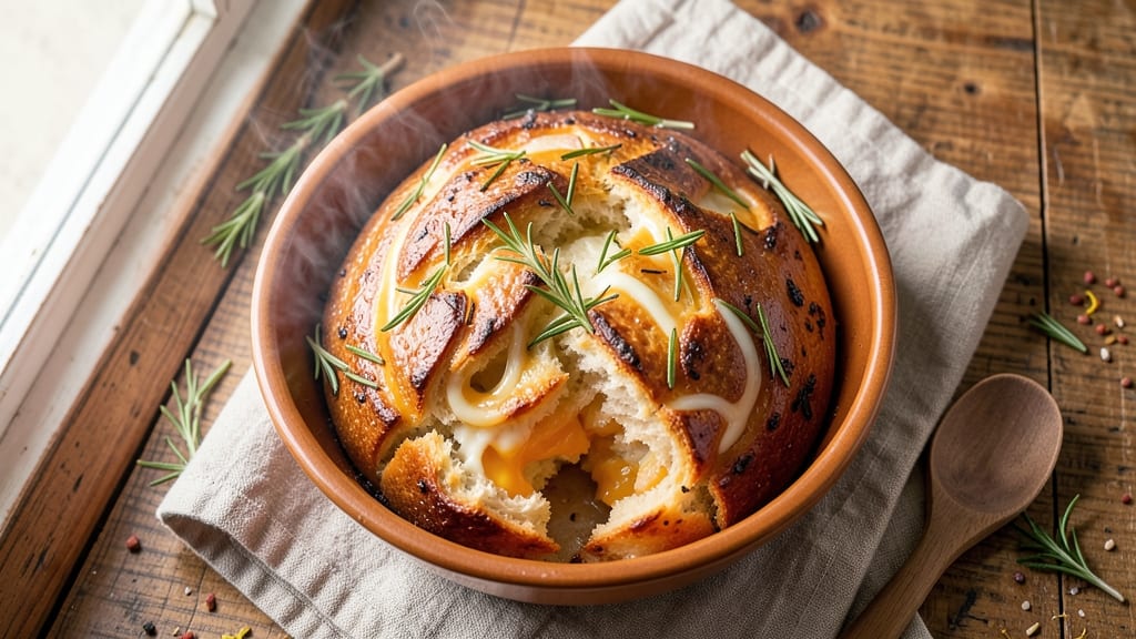 Animal-Based Bread Recipe: Savory Cheese and Herb Loaf With No Yeast Needed