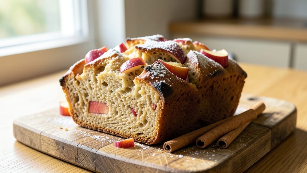 Apple Breakfast Bread Recipe: Cinnamon-Spiced Loaf With Warm Apple Filling
