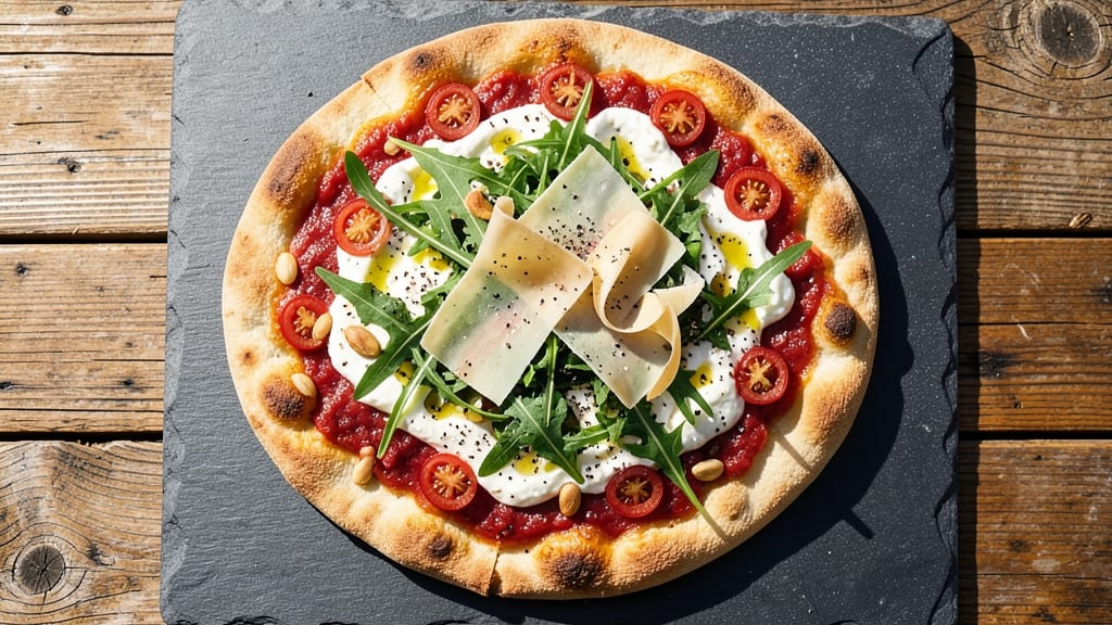 Arugula Flatbread Pizza Recipe: Crispy Crust With Peppery Greens