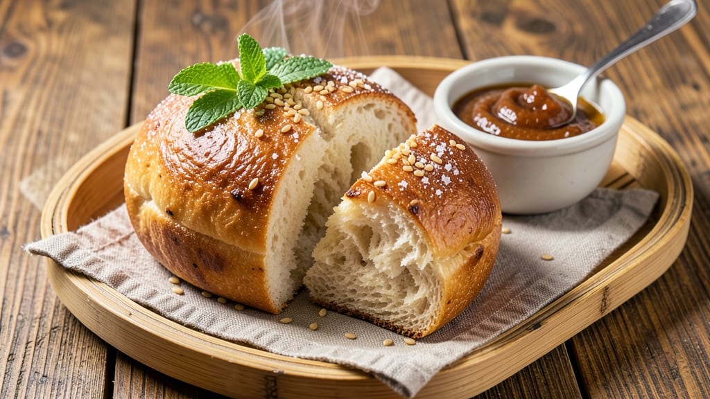 Asian Soft Bread Recipe: Pillowy Mantou With Sticky Rice Filling