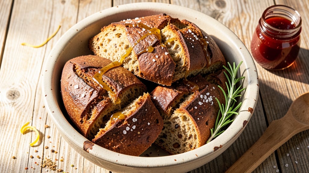 Artisan Brown Bread Recipe: Rustic Crust and Molasses-Kissed Sweetness