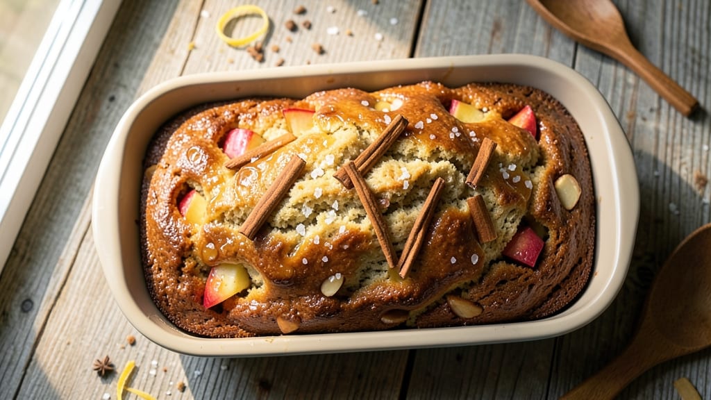 Almond Flour Apple Bread Recipe: Nutty Crust With Apple-Caramelized Sweetness