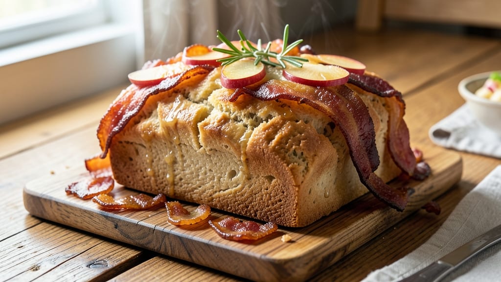 Apple Bacon Beer Bread Recipe: Sweet-Savory Loaf With Crispy Edges
