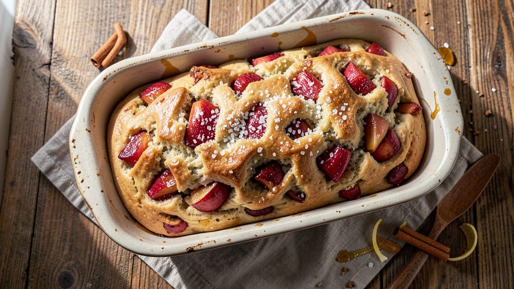 Apple Cobblestone Bread Recipe: Warm Cinnamon-Spiced Crust With Gooey Apple Bites