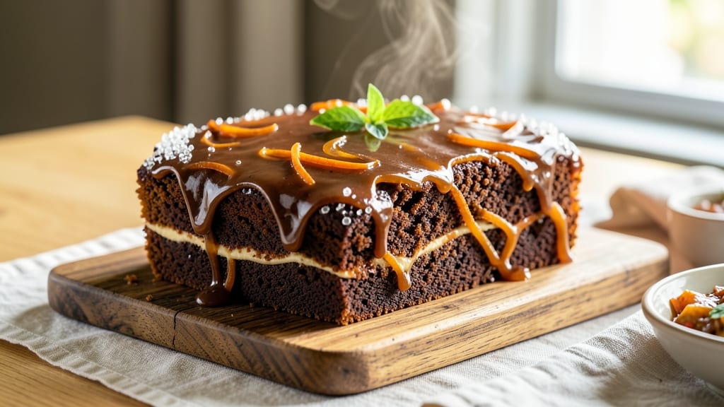 9x13 Gingerbread Cake Recipe: Spiced Molasses Layers with Buttery Frosting
