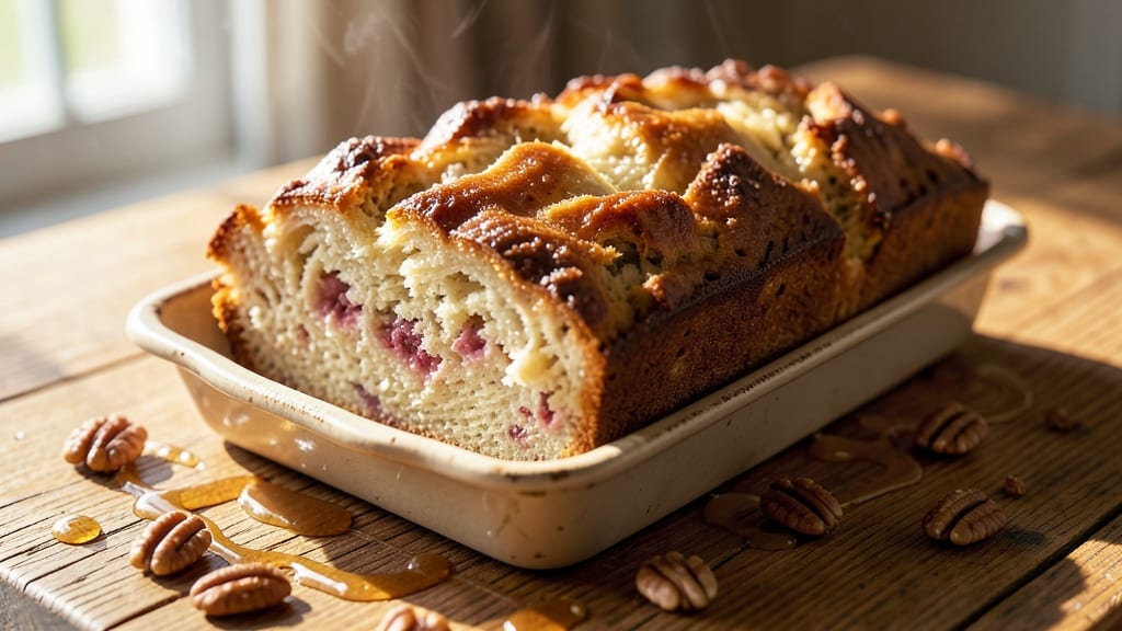 Paula Deen's Applesauce Bread Recipe: Spiced Swirl Loaf With Buttery Crust