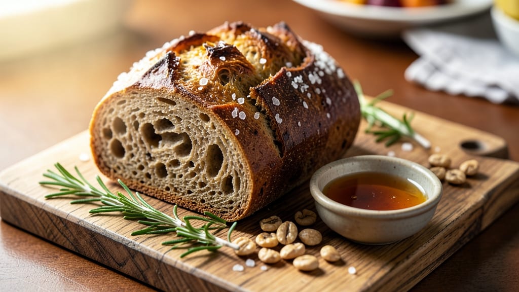 All Whole Wheat Bread Recipe: Artisan Crust With Nutty Depth in 15 Minutes