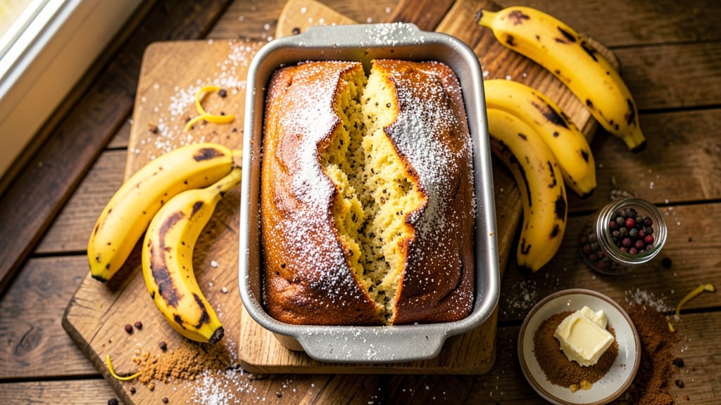 Allspice Banana Bread Recipe: Warmly Spiced Loaf With Moist Crumb