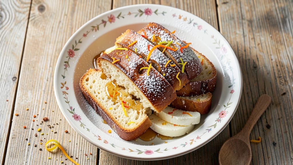 Ambrosia Bread Recipe: Citrus Zest and Cream Cheese Swirl Magic