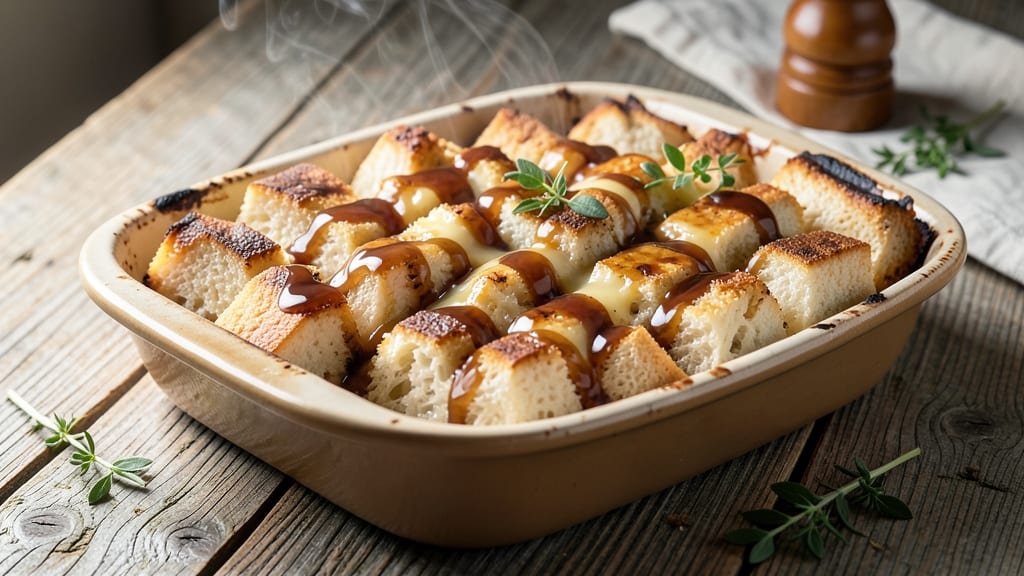 Alabama Bread Pudding Recipe: Bourbon-Infused Comfort with Crispy Top