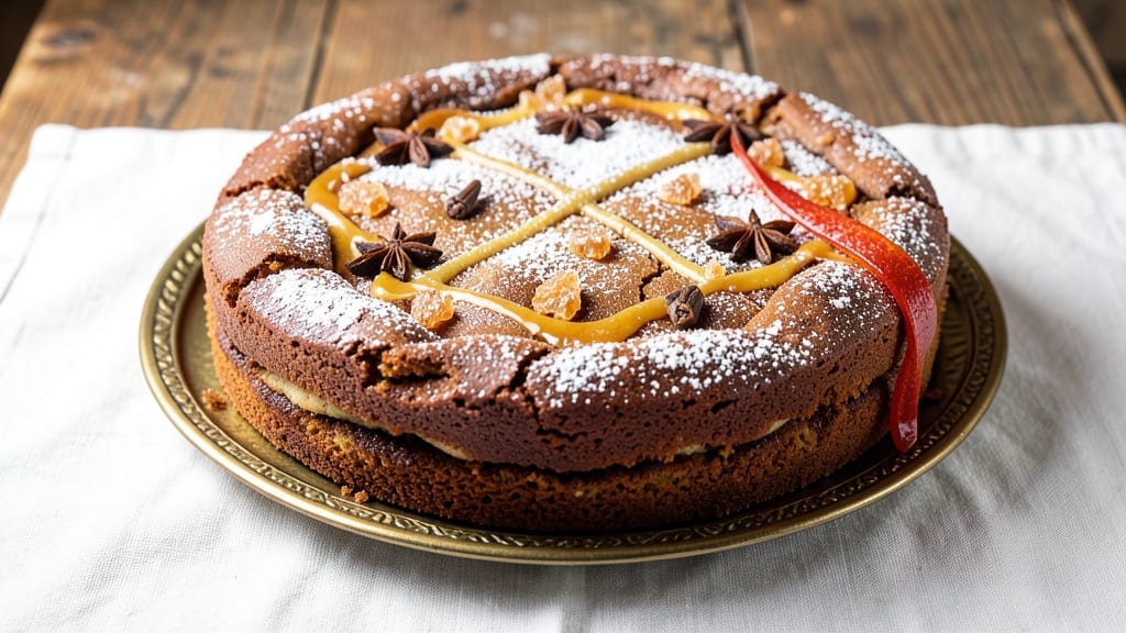 8x8 Gingerbread Cake Recipe: Spiced Molten Fudge Layers