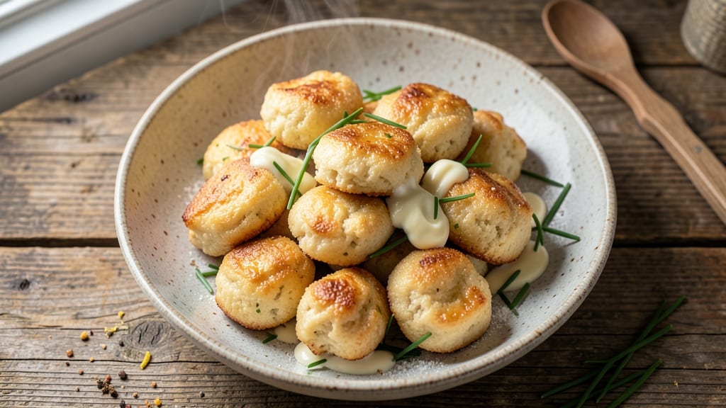 Austrian Bread Dumplings Recipe: Pillowy Soft Bites With Herby Butter Kiss