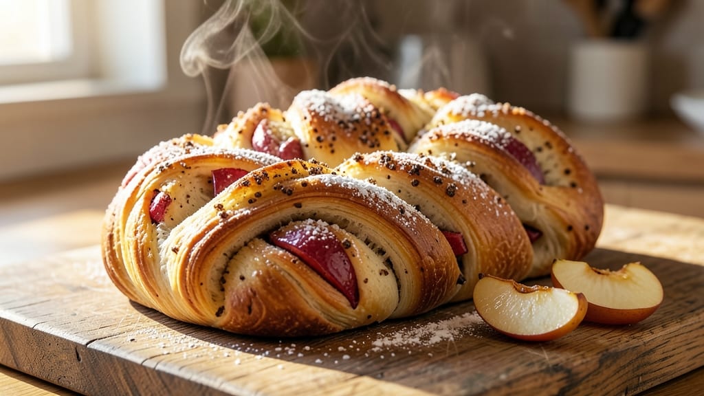Apple Twist Bread Recipe: Sweet Cinnamon Swirls With Buttery Crust
