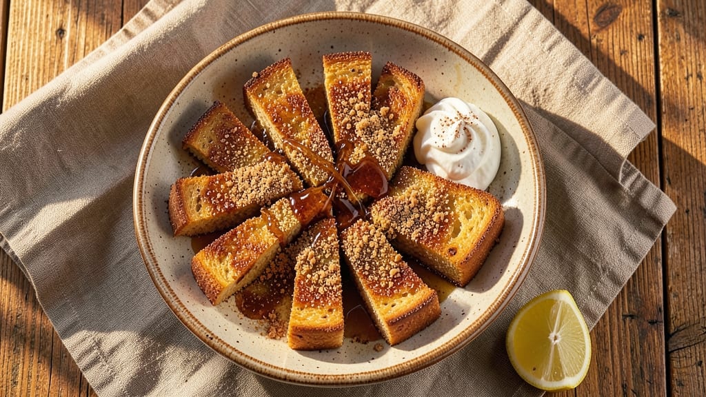 Artisan Bread French Toast Recipe: Crusty Edges and Caramelized Cinnamon Swirls