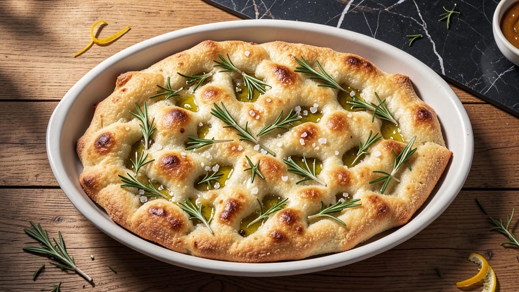 Airy Focaccia Bread Recipe: Olive Oil-Poofed Pillows With Herby Crust