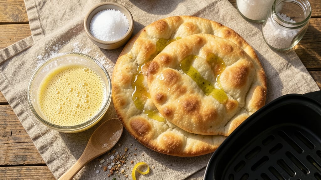 Air Fryer Pita Bread Recipe: Fluffy, Pocket-Soft Perfection in 12 Minutes