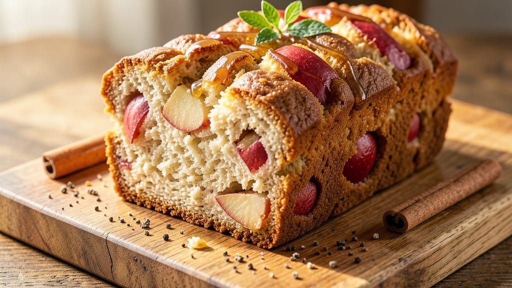 Apple Fritter Loaf Bread Recipe: Cinnamon-Sugar Crunch With Soft Centers