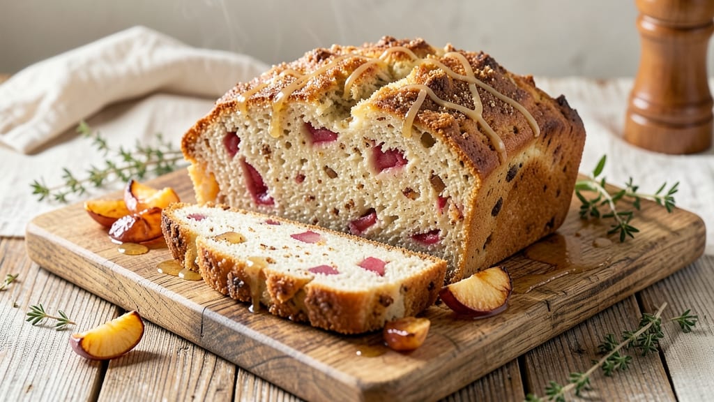 Apple Crunch Bread Recipe: Buttery Crust With Cinnamon-Nut Topping