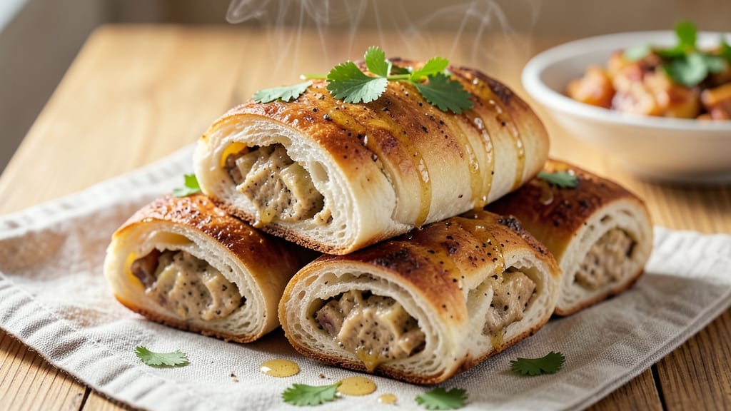 Aloo Bread Roll Recipe: Spiced Potato Stuffed Soft Bites