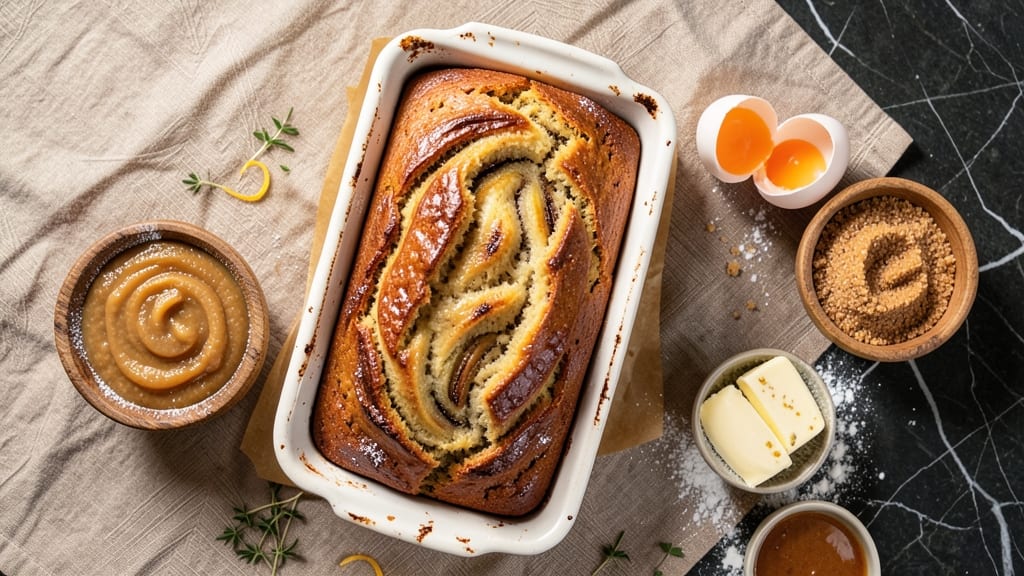 Authentic Banana Bread Recipe: Spiced Rum Swirl and Crusty Top Magic