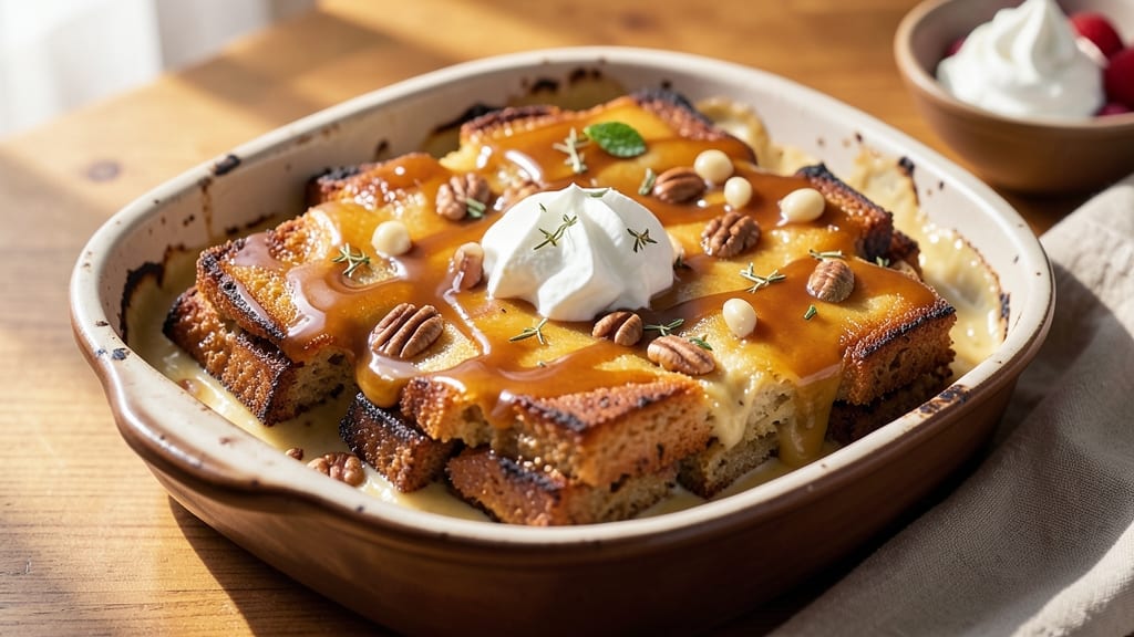 African American Bread Pudding Recipe: Vanilla-Infused Comfort With Crispy Top