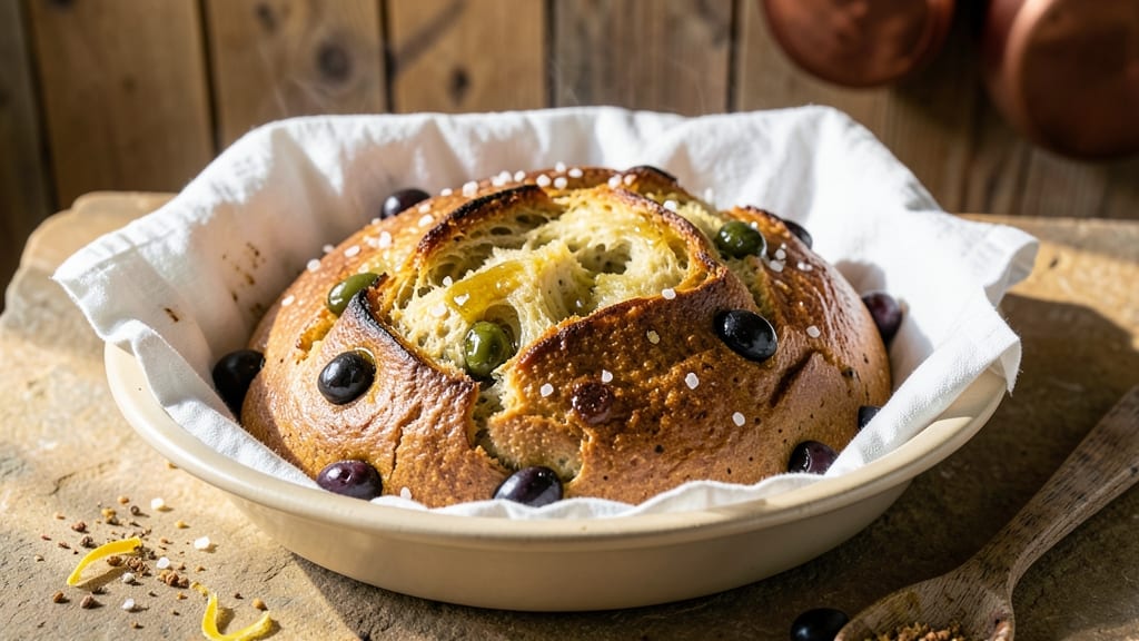 Artisan Olive Oil Bread Recipe: Golden Crust With Fragrant Yeast Depth