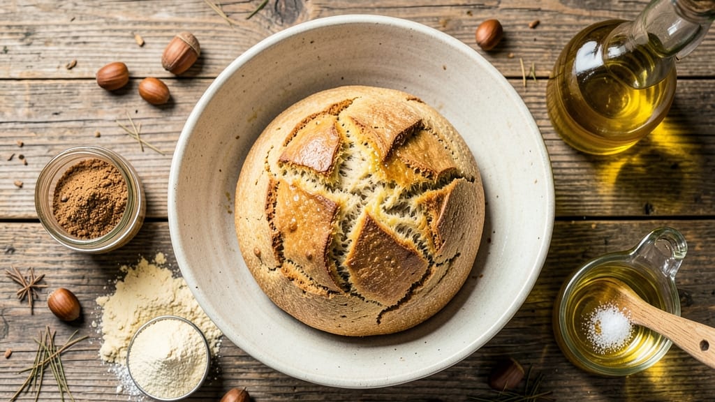 Acorn Flour Bread Recipe: Nutty Earthy Crust With Open Crumb