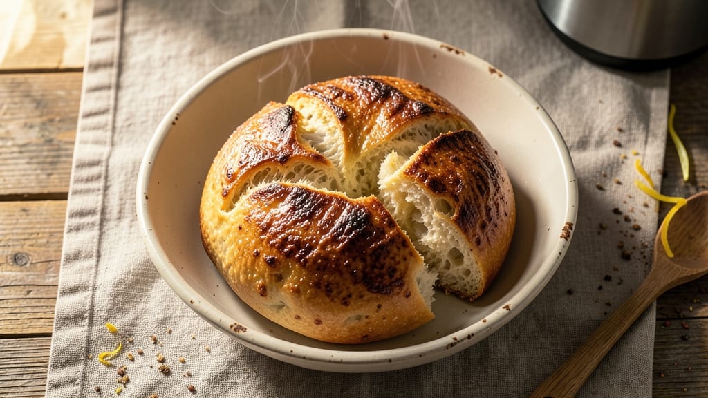 Air Fryer Artisan Bread Recipe: Crusty Crisp With Pillowy Softness Inside