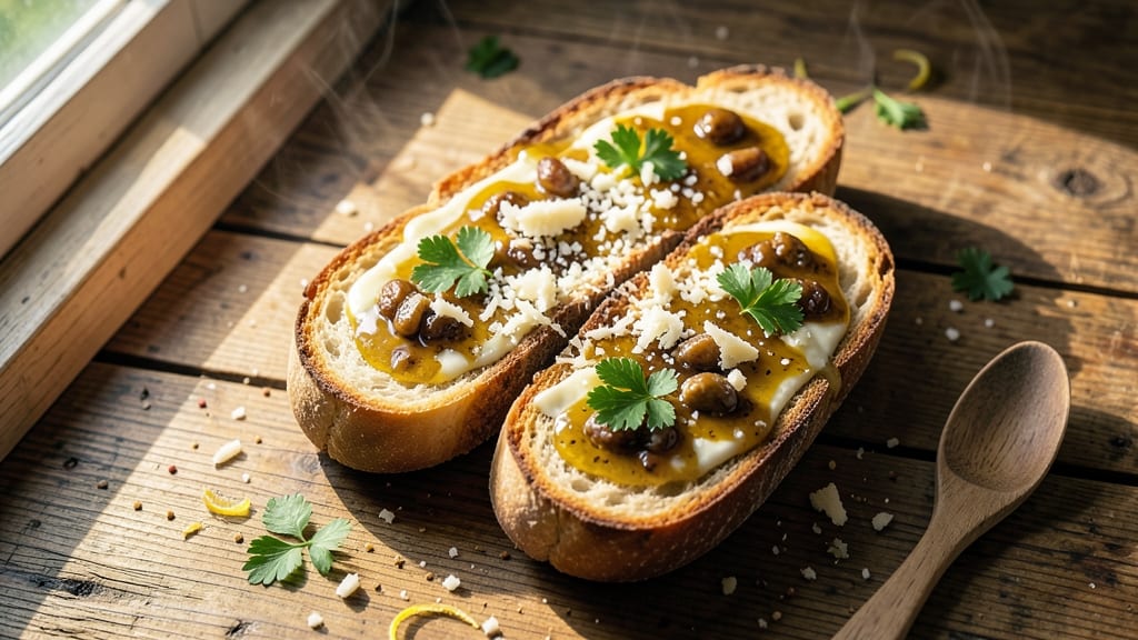 Authentic Italian Garlic Bread Recipe: Crispy Cheese Crust With Buttery Garlic Kiss