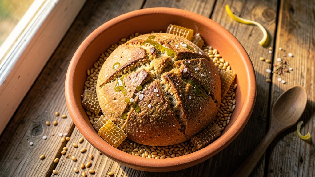 Ancient Greek Barley Bread Recipe: Crusty Crumb and Nutty Depth in One Loaf