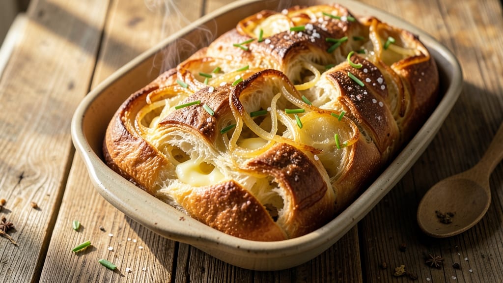 Artisan Onion Bread Recipe: Crusty Crunch with Caramelized Onion Layers