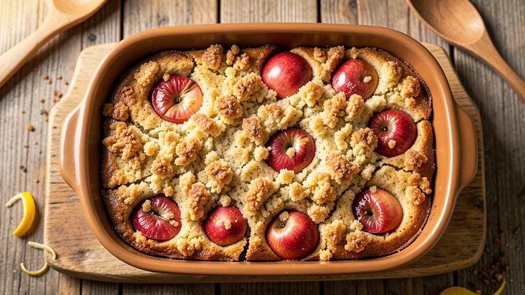 Apple Bread Recipe With Streusel Topping: Buttery Crust and Spiced Crumb Magic