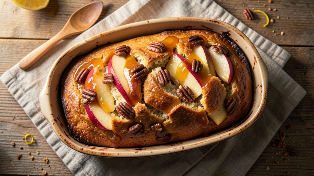 Apple Praline Bread Recipe: Caramelized Pecans and Spiced Apple Swirl